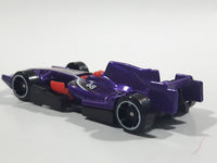 2019 Hot Wheels Super Rigs F1 Racer Purple Die Cast Toy Race Car Vehicle