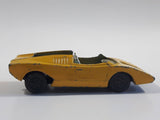 Vintage 1973 Lesney Matchbox Superfast No. 27 Lamborghini Countach Yellow Die Cast Toy Super Dream Car Vehicle - No Roof