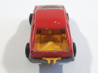 Majorette No. 212 Ford Escort XR3 Red 1/52 Scale Die Cast Toy Car Vehicle