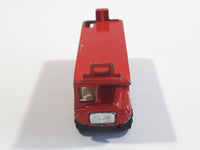 Vintage PlayArt Double Decker Bus Red Die Cast Toy Car Vehicle Missing Second Level - Made in Hong Kong