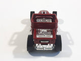 2006 Hot Wheels First Editions Bone Shaker Dark Red Die Cast Toy Car Hot Rod Vehicle