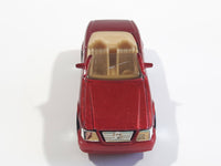 2003 Hot Wheels Mercedes-Benz SL Convertible Metalflake Red Die Cast Toy Luxury Car Vehicle