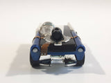 2014 Hot Wheels LFL Star Wars Han Solo Car Dark Blue and White Die Cast Toy Race Car Vehicle with Red Line Wheels