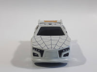 2011 Maisto Marvel Spider Sense Spider-Man Street Speeder White Die Cast Toy Car Vehicle