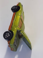 Vintage 1971 Lesney Matchbox SpeedKings No. K-30 Mercedes C111 Green Die Cast Toy Car Vehicle with Flip Up Headlights and Opening Hood