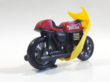 Vintage 1979 Tonka Motorcycle Sport Bike Cafe Racer Red, Black, Yellow Plastic Toy Made in Hong Kong