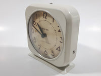 Vintage Westclox Silver Bell White Windup Alarm Clock Made in Canada