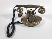 Nexxtech Vintage Style 1935 Reproduction Paramount Collection Classic Series Ornate Brass Fancy Push Button Telephone