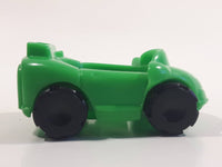1995 Fisher Price Little People Parking Garage Green Toy Car Vehicle