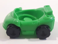 1995 Fisher Price Little People Parking Garage Green Toy Car Vehicle