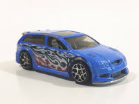 2005 Hot Wheels Dual Cool Audacious Blue Die Cast Toy Car Vehicle