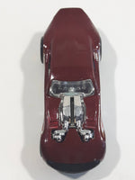 2007 Hot Wheels Nitro Door Slammer Aston Martin Burgundy Die Cast Toy Race Car Vehicle