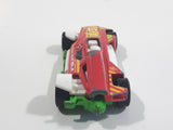 2014 Hot Wheels Ultimate Racing Med-Evil Red White Die Cast Toy Race Car Vehicle