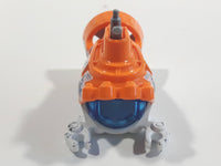 2020 Matchbox MBX Marine Rescue Deep Diver Orange and White Die Cast Toy Submersible Vehicle