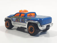 2019 Hot Wheels HW City Off-Duty Truck Dark Blue with Chrome Die Cast Toy Car Vehicle