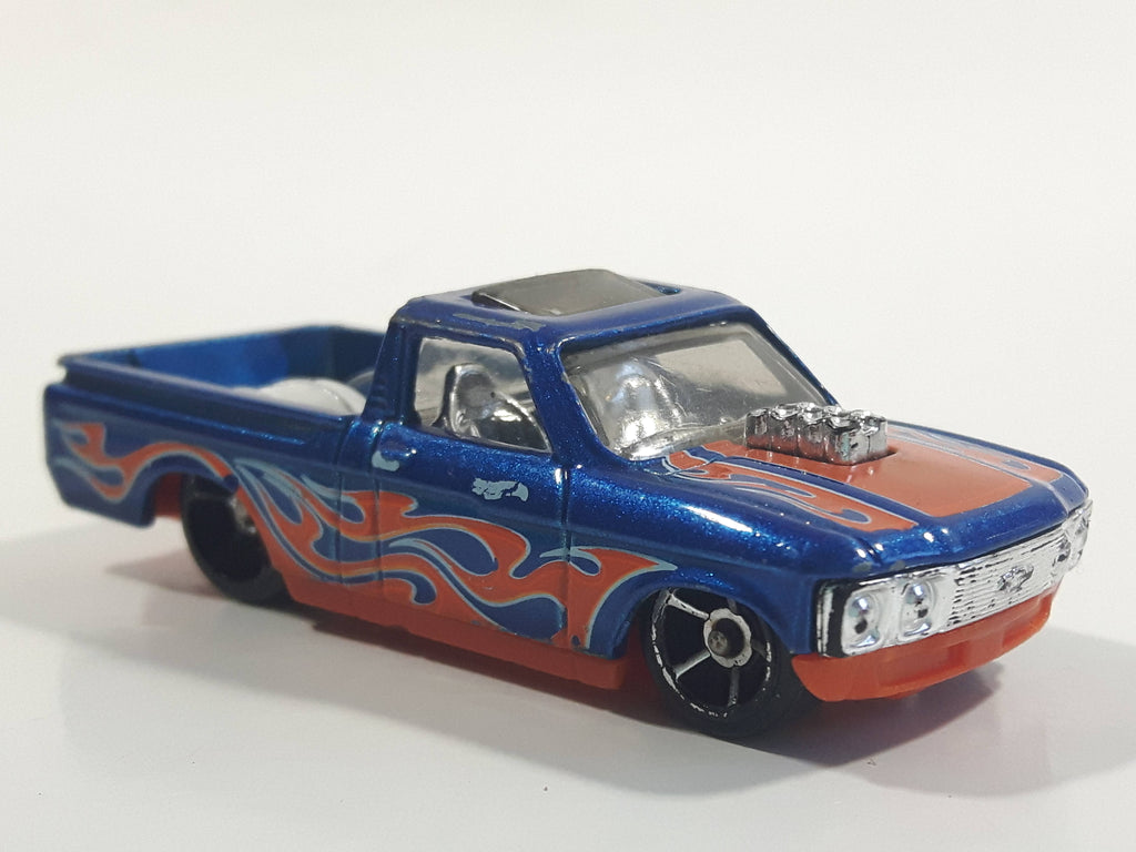 2017 Hot Wheels HW Flames Custom '72 Chevy LUV Truck Blue Die Cast Toy ...