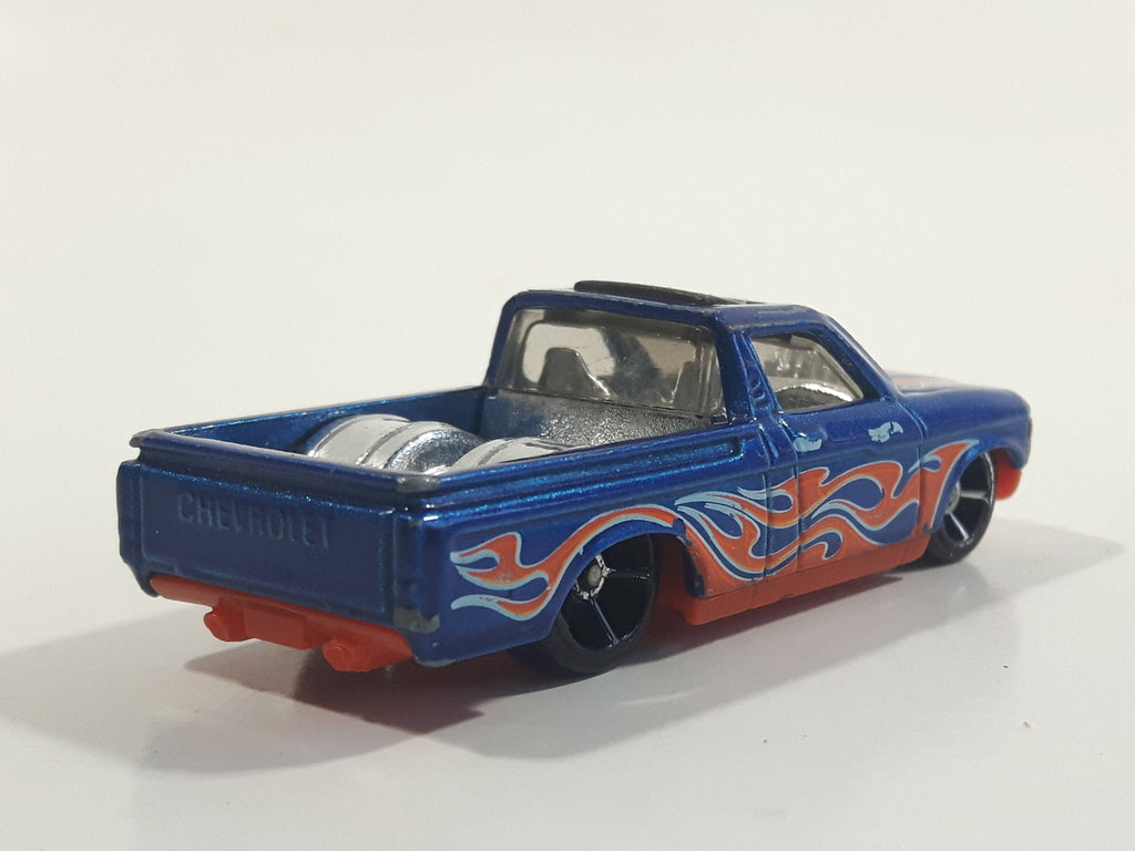 2017 Hot Wheels HW Flames Custom '72 Chevy LUV Truck Blue Die Cast Toy ...