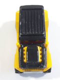 2014 Hot Wheels Stunt Circuit Bad Mudder 2 Black and Yellow Die Cast Toy Car Vehicle