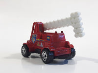 2002 Matchbox Rescue Rookies Mobile Light Truck Red Die Cast Toy Car Vehicle