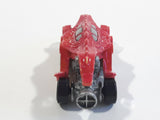 1994 Hot Wheels Color Changers Double Demon Dinosaur Red and Yellow Die Cast Toy Car Vehicle