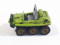 2015 Matchbox Jungle Mission ATV 6x6 Metalflake Green Die Cast Toy Car Vehicle