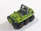 2015 Matchbox Jungle Mission ATV 6x6 Metalflake Green Die Cast Toy Car Vehicle