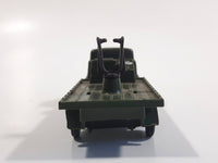 Vintage Blue-Box Toys Military Spotlight Truck Army Green Plastic Die Cast Toy Car Vehicle