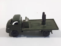 Vintage Blue-Box Toys Military Spotlight Truck Army Green Plastic Die Cast Toy Car Vehicle