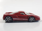 2011 Hot Wheels Nightburnerz Enzo Ferrari Red Die Cast Toy Super Car Vehicle