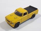 2011 Hot Wheels '63 Studebaker Champ Truck Yellow Die Cast Toy Classic Car Vehicle With Good Year Eagle Tires