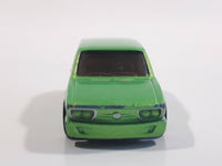 2011 Hot Wheels Volkswagen Brasilia Green Die Cast Toy Car Vehicle