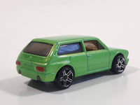 2011 Hot Wheels Volkswagen Brasilia Green Die Cast Toy Car Vehicle