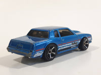 2012 Hot Wheels HW Performance '86 Monte Carlo Metalflake Blue Die Cast Toy Muscle Car Vehicle