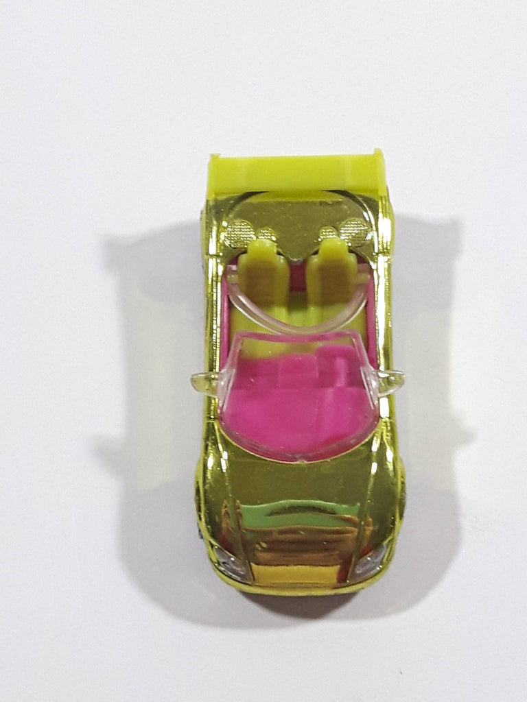 Mattel Polly Pocket Convertible Lime Yellow and Pink Plastic Body Die ...