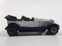 Vintage Zylmex Zee Toys Dyna Wheels D72 1941 Vauxhall Silver Die Cast Toy Car Vehicle|