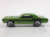 2007 Hot Wheels Code Cars '68 Mercury Cougar Green Die Cast Toy Muscle Car Vehicle