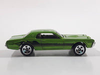 2007 Hot Wheels Code Cars '68 Mercury Cougar Green Die Cast Toy Muscle Car Vehicle
