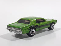 2007 Hot Wheels Code Cars '68 Mercury Cougar Green Die Cast Toy Muscle Car Vehicle