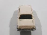 Vintage 1981 ERTL Rolls Royce Silver Shadow Cannonball Run Cream White Die Cast Toy Car Vehicle Made in Hong Kong