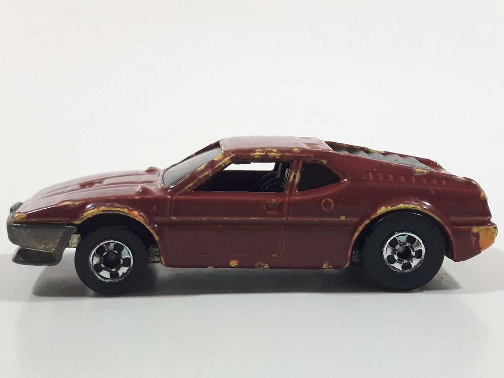 1989 Hot Wheels Color Racers II Wind Splitter Dark Red Burgundy Die Ca ...