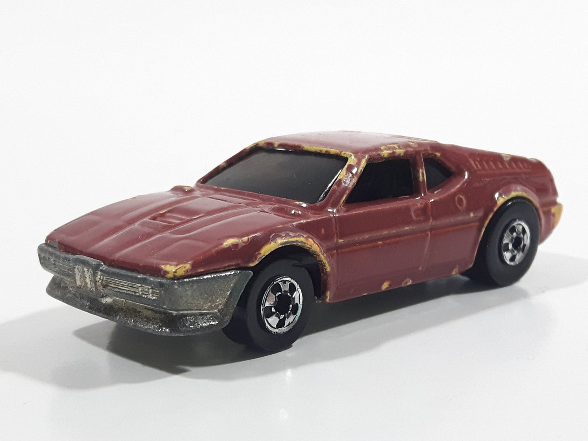 1989 Hot Wheels Color Racers II Wind Splitter Dark Red Burgundy Die Ca ...