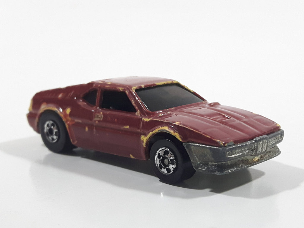 1989 Hot Wheels Color Racers II Wind Splitter Dark Red Burgundy Die Ca ...
