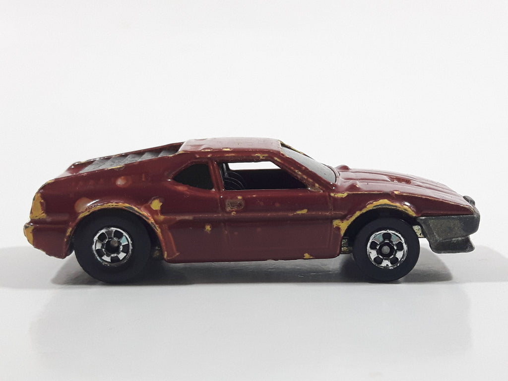 1989 Hot Wheels Color Racers II Wind Splitter Dark Red Burgundy Die Ca ...