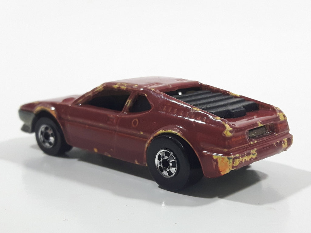 1989 Hot Wheels Color Racers II Wind Splitter Dark Red Burgundy Die Ca ...