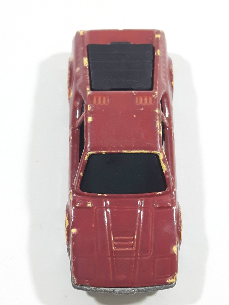 1989 Hot Wheels Color Racers II Wind Splitter Dark Red Burgundy Die Ca ...