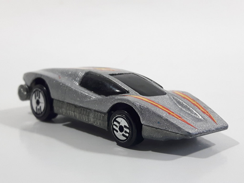 1985 Hot Wheels Large Charge Silver Bullet Metallic Silver Die Cast To ...