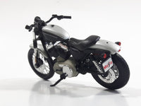 Maisto Harley Davidson 2008 XL 1200n Sportster Motorcycle Silver and Black Motor Bike 1:18 Scale Die Cast Toy Vehicle