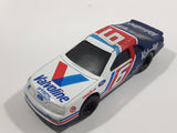 1992 Road Champs NASCAR #6 Mark Martin Valvoline Ford Thunderbird 1:43 Scale White Red Blue Die Cast Toy Race Car Vehicle