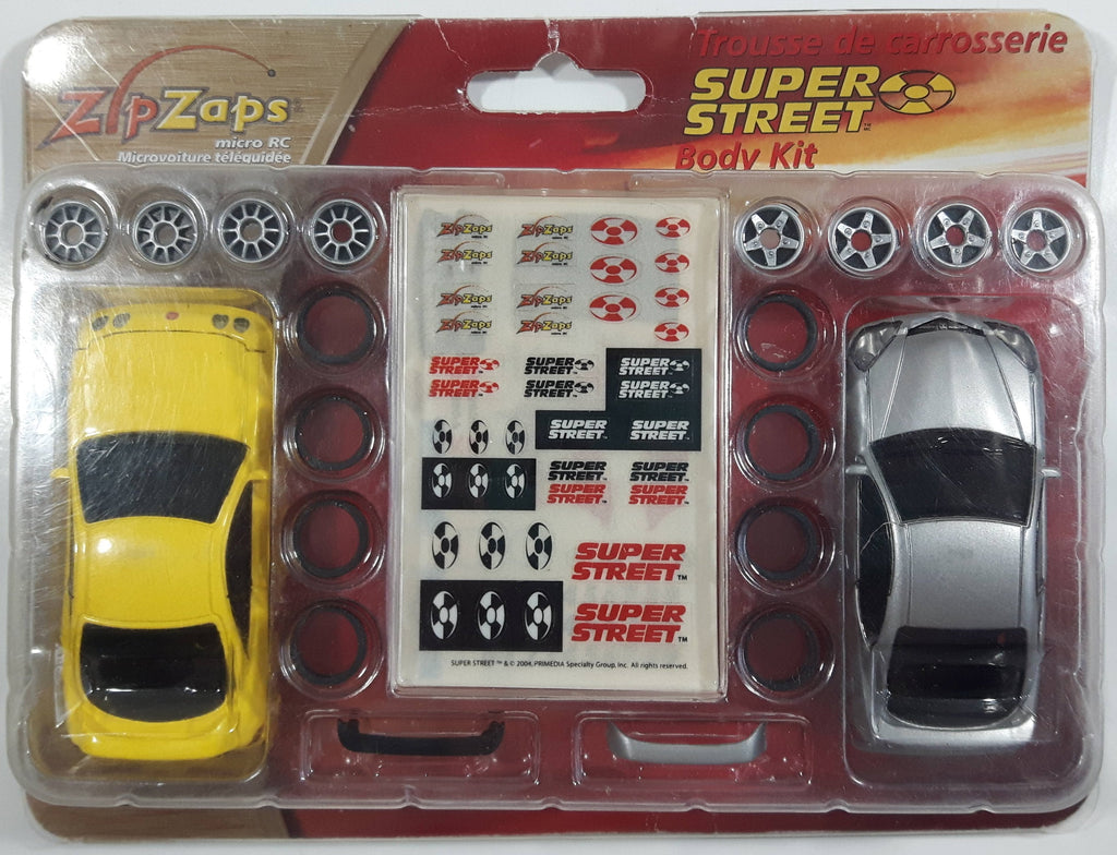 Rare Radio Shack Zip Zaps Micro RC Super Street Body Kit Acura Integra