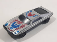 Unknown Brand #5 Silver Die Cast Toy Car Vehicle